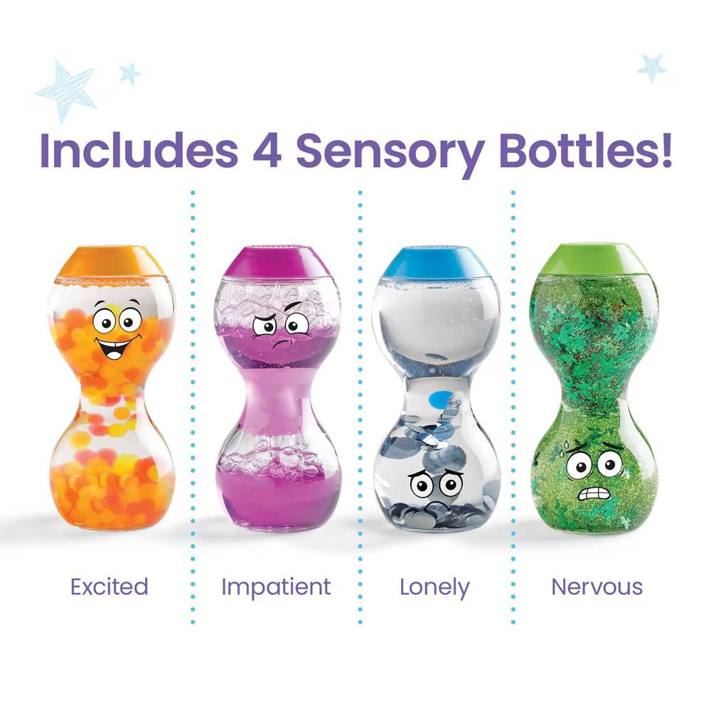 Hand2Mind 4pk Express Your Feelings Bottles, Teacher Supplies - Image 5