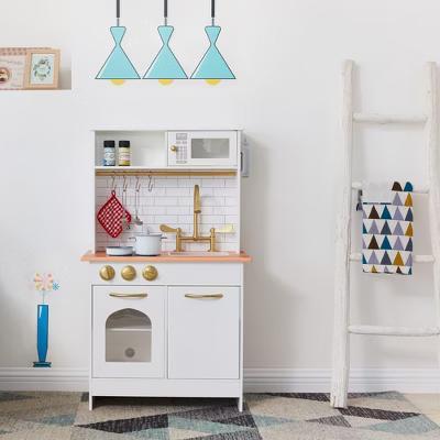 Little Chef Boston Compact Farmhouse Play Kitchen with Accessories - Image 2