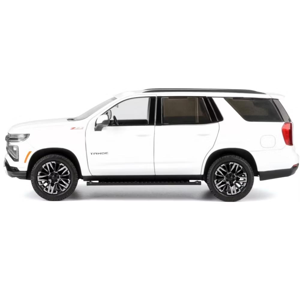 2025 Chevrolet Tahoe Z71 White "Timeless Legends" Series 1/24 Diecast Model Car - Image 4