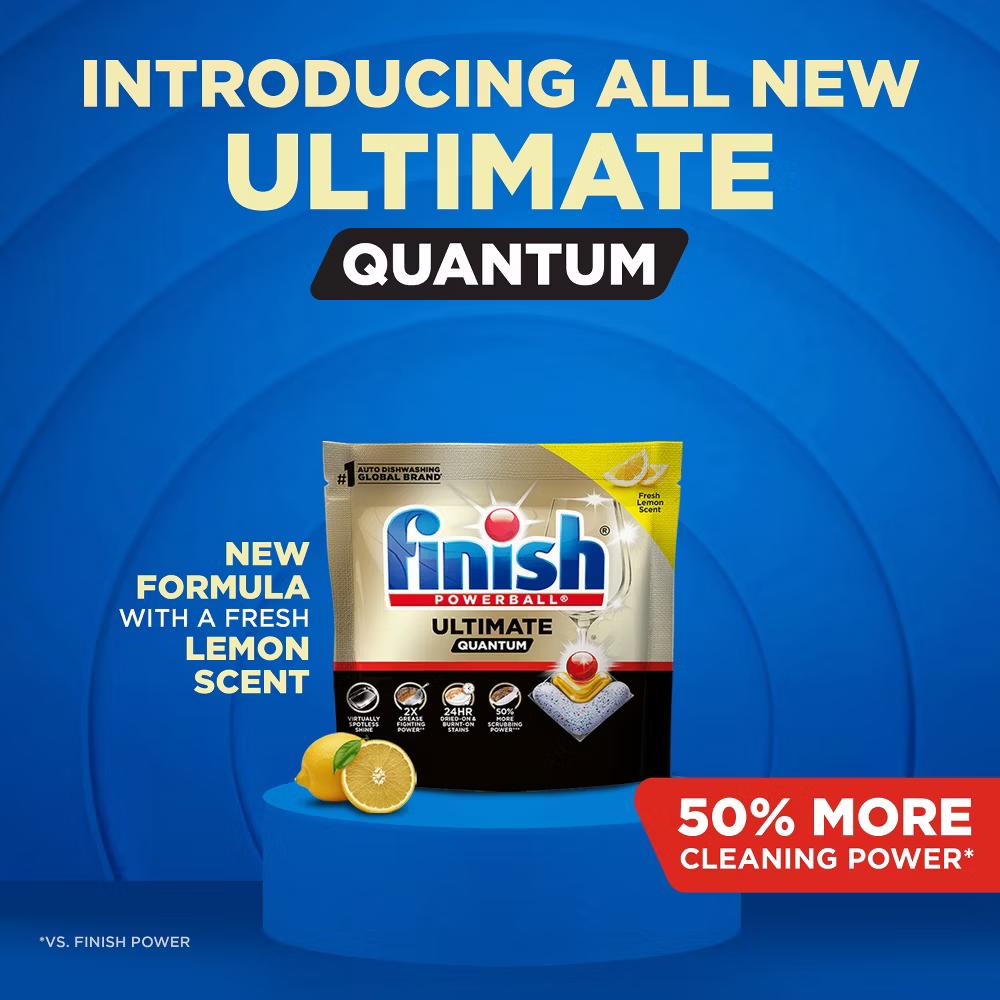 Finish Ultimate Quantum Dishwasher Detergent Pods - Image 10