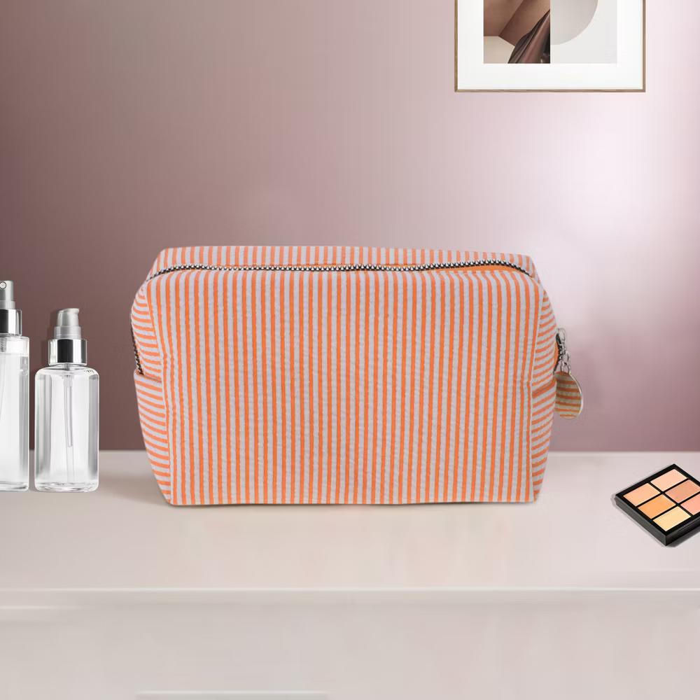 Striped Pattern Makeup Bag for Travel 1 Pc - Image 28
