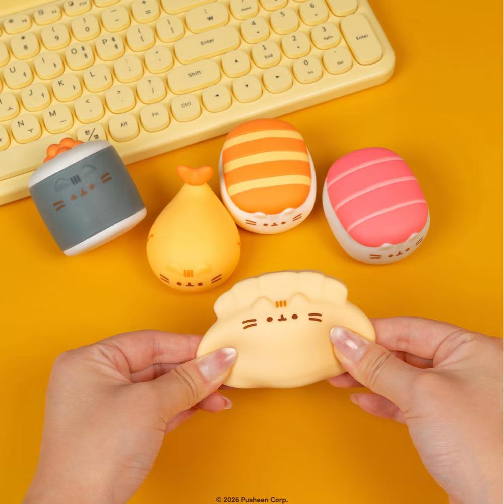 Capsule Pusheen The Cat Surprise Blind Collectible Surprise Toy Squishy Figurine SquiSHU Series 8 Lunch Box - 1 Pc Mystery - Image 4