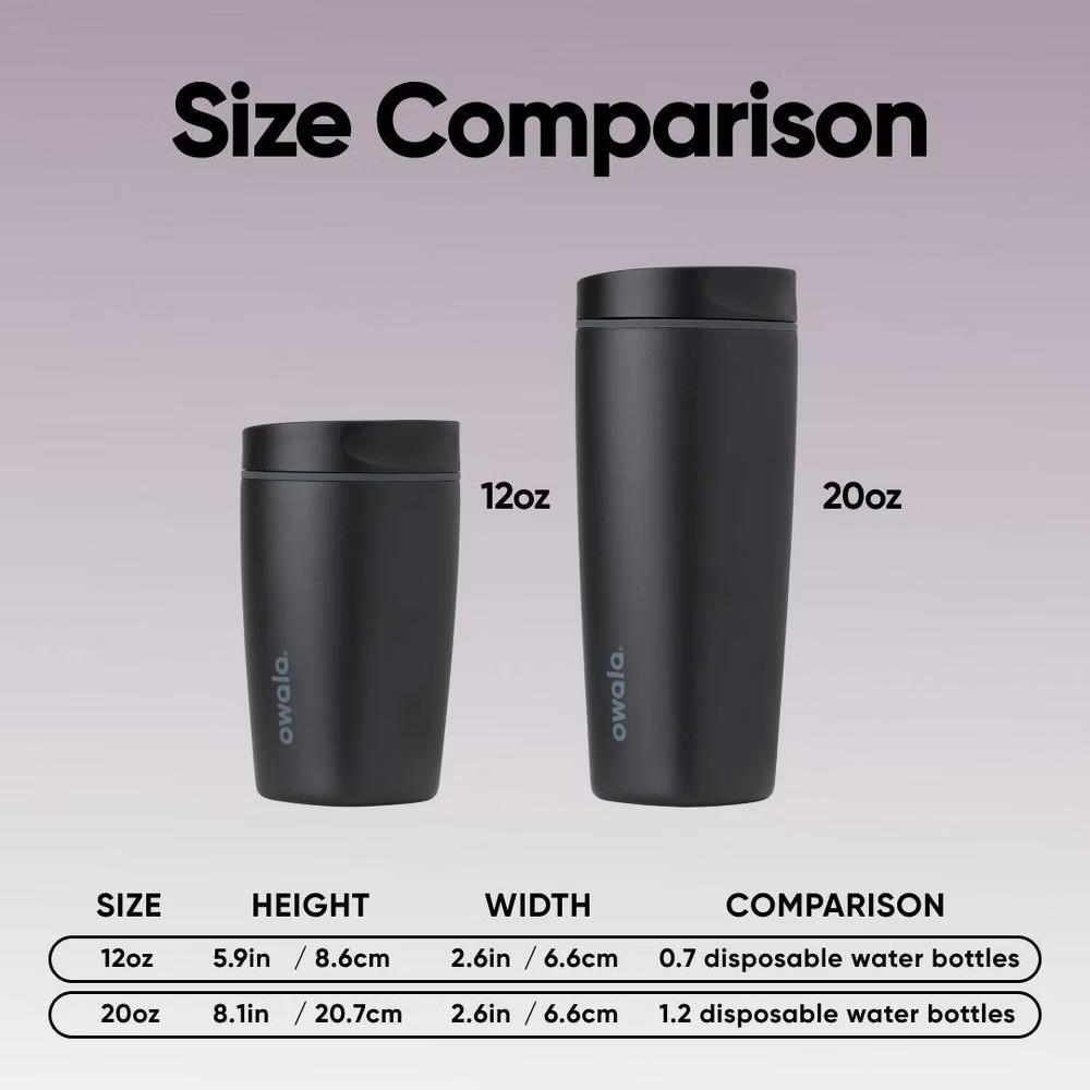 20oz Stainless Steel SmoothSip Travel Mug - Image 5