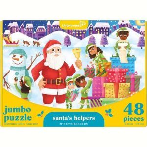 Upbounders: Santa's Helper's 48 Piece Kids Christmas Floor Puzzle