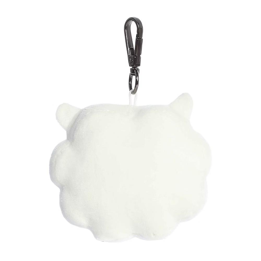 Mini RJ Clip-On BT21 Lovable Stuffed Doll White 4" - Image 2