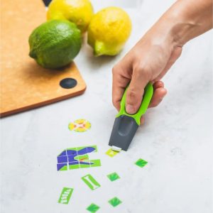 Prepara Thumb Scraper Pack - Durable Cleaning Tools for Removing Food Residue from Pots, Pans, Kitchen Surfaces - Dishwasher Safe