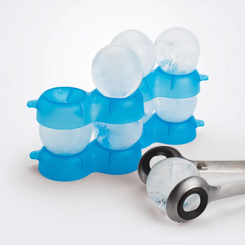 Sphere Ice Trays Set Of 2, Frost - Image 2