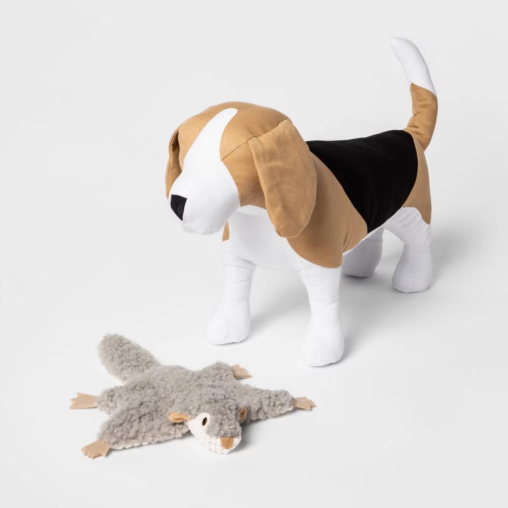 Skinny Crinkle Flying Squirrel Dog Toy - Medium Breed, 0.088 lbs, Fetch & Cuddle - Image 3