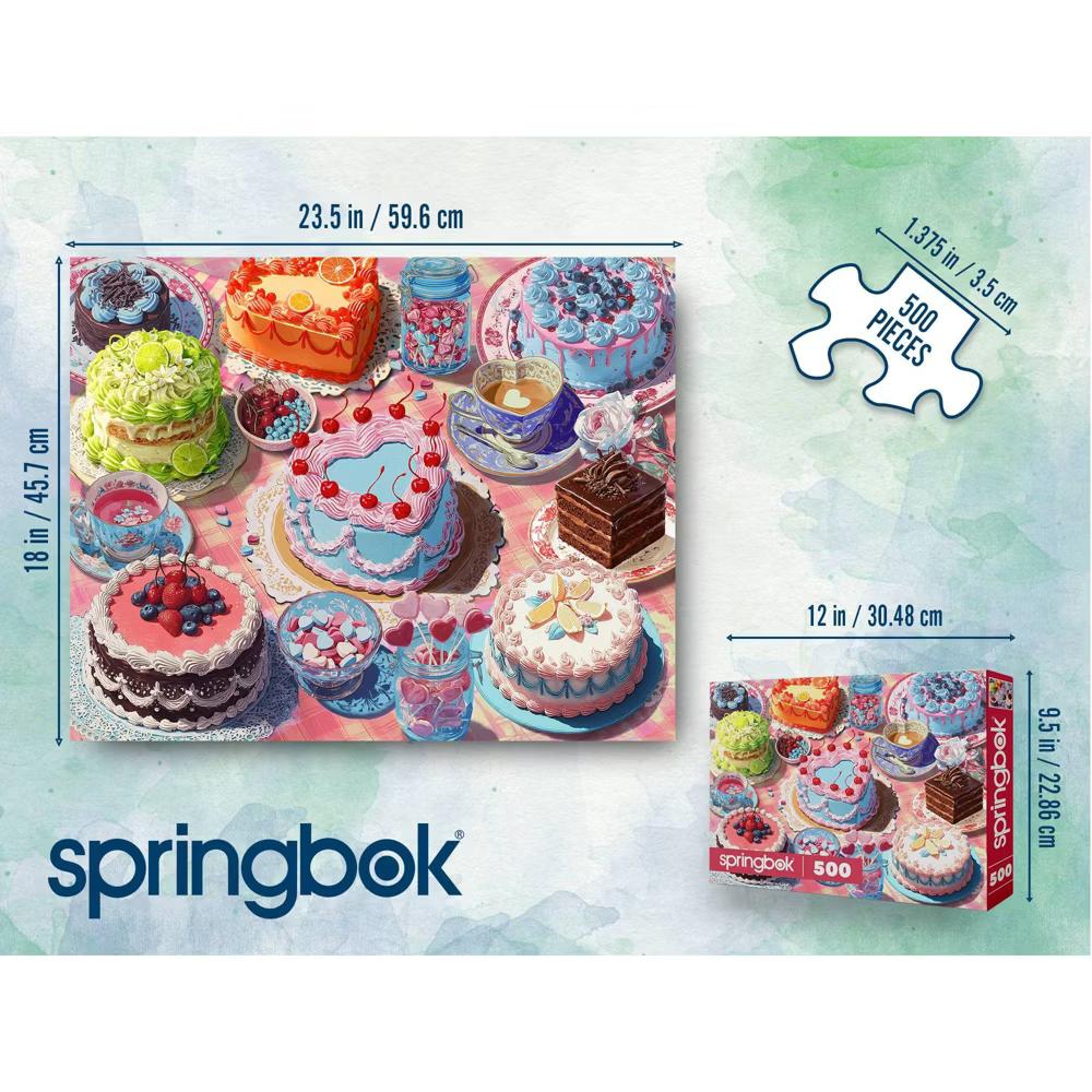Vintage Cakes 500pc Jigsaw Puzzle