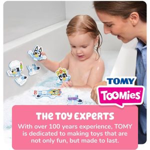 Tomy Toomies Bath Puzzle with Net Storage Bag - 8pc: BPA-Free, Foam Material, Fine Motor Skills Educational Focus