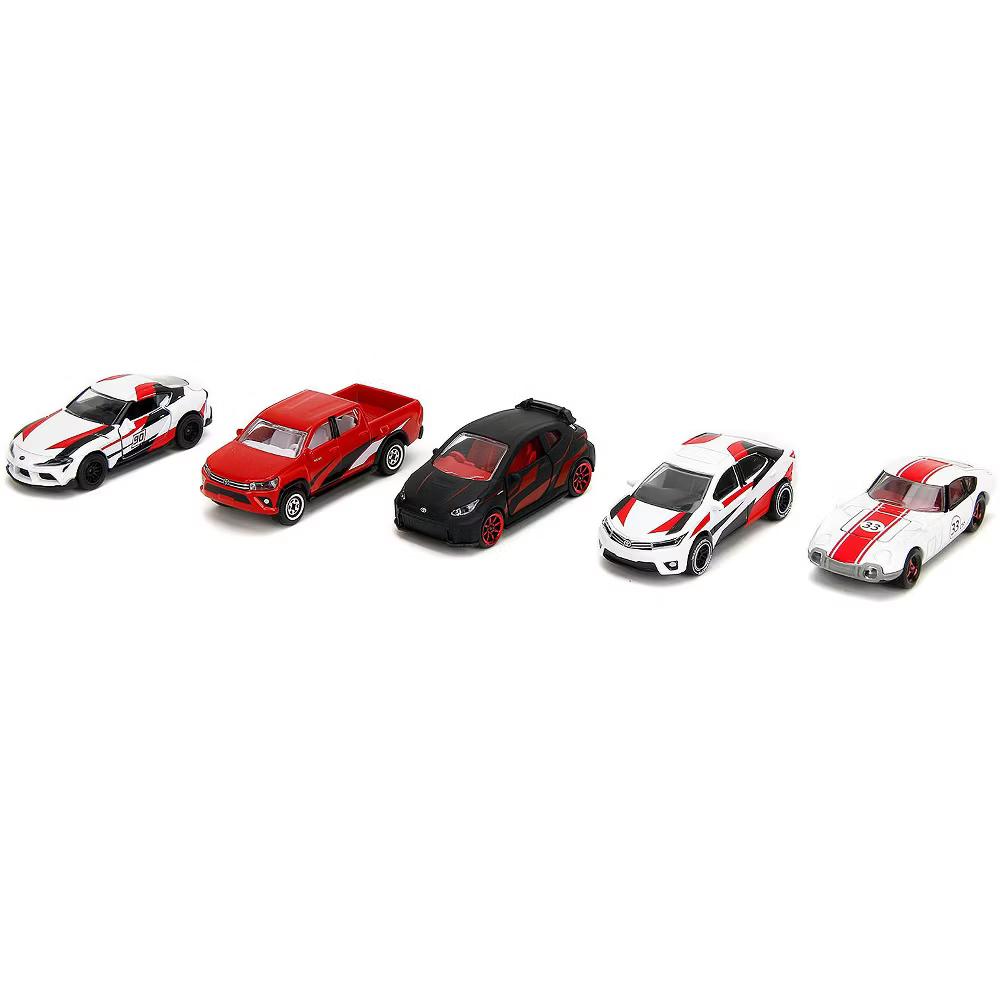 Toyota Racing Giftpack (2024) 5 piece Set 1/64 Diecast Model Cars