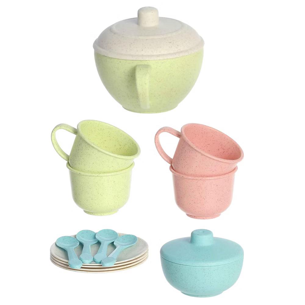 Toys Small Tea Set Wheatley Versatile Multicolor 6" - Image 6
