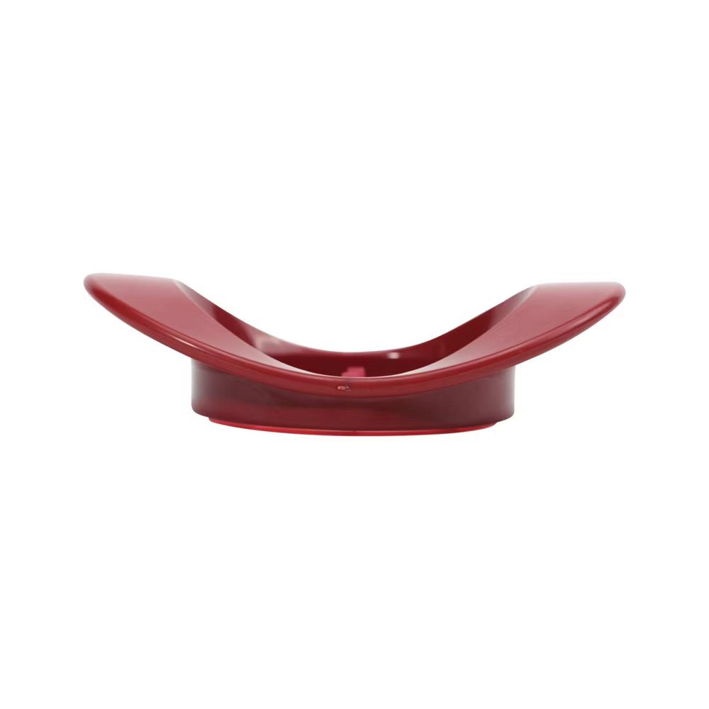 Ready Jumbo Apple Wedger: Kitchen Gadget, Dishwasher-Safe, Red, Plastic & Stainless Steel Slicer