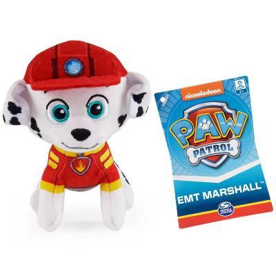 PAW Patrol 5-Inch EMT Marshall Mini Plush Pup – Soft Marshall Stuffed Animal Toy for Kids Ages 3+