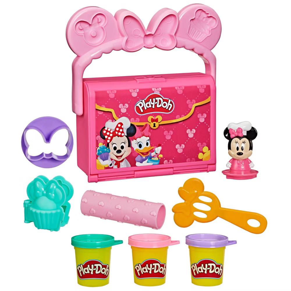 Play-Doh Junior On-the-Go Bakery PlaySet Gifts for Kids Ages 2 and Up - Image 3