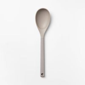 Soft Grip Nylon Spoon Gray