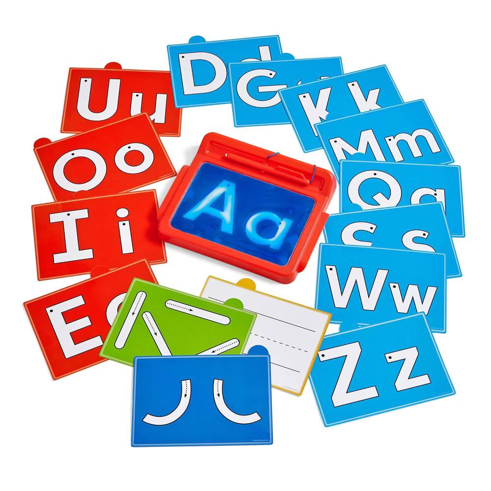 Hand2Mind Letter Tracing Sensory Pad: Preschool & Kindergarten Educational Reading Kit - Image 5