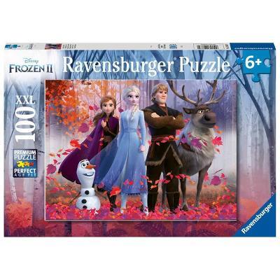 Frozen 2 Magic of the Forest 100pc Jigsaw Puzzle: Kids Creative Thinking Educational Paperboard Toy - Image 2