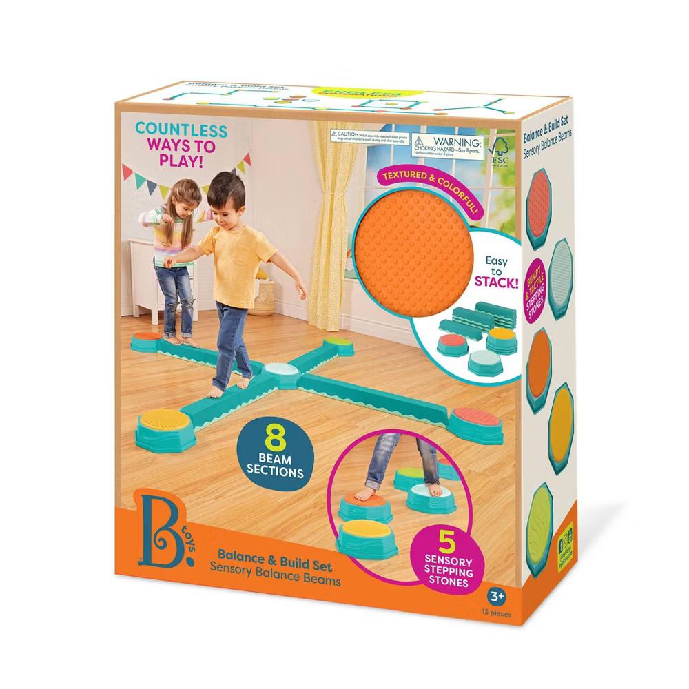Balance & Hop Beams - 10pc Balance Beam Set - Image 10