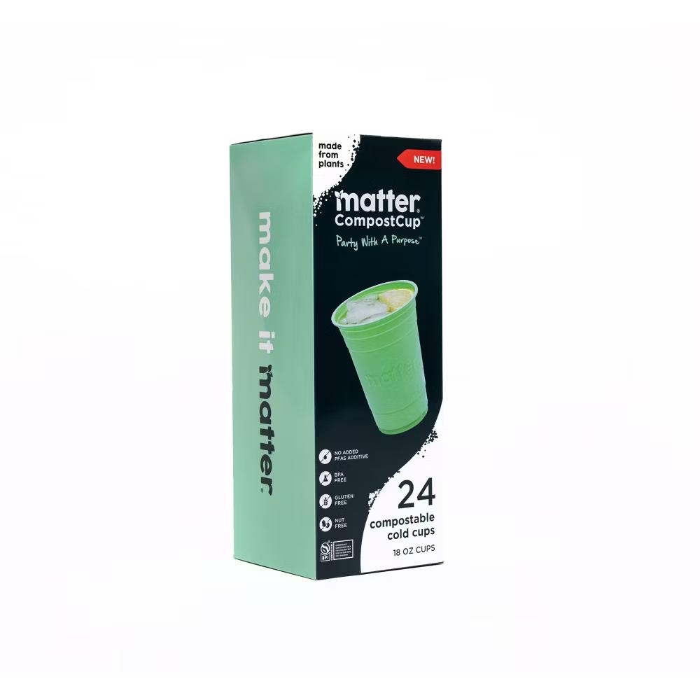 Compostable Cold Disposable Cups - 18oz - Image 2