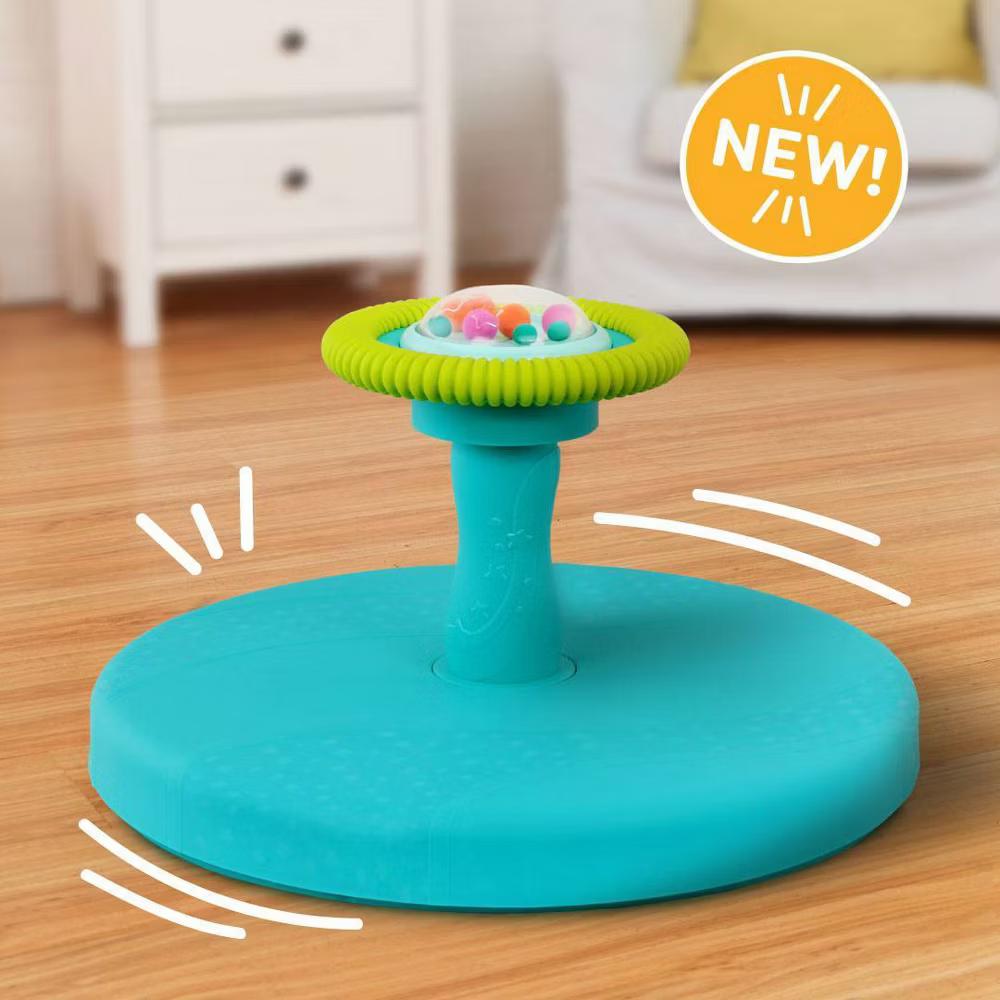 Spinning Activity Toy - Twirly Time: Sensory, Fine Motor Skills, Baby Learning Toy - Image 4