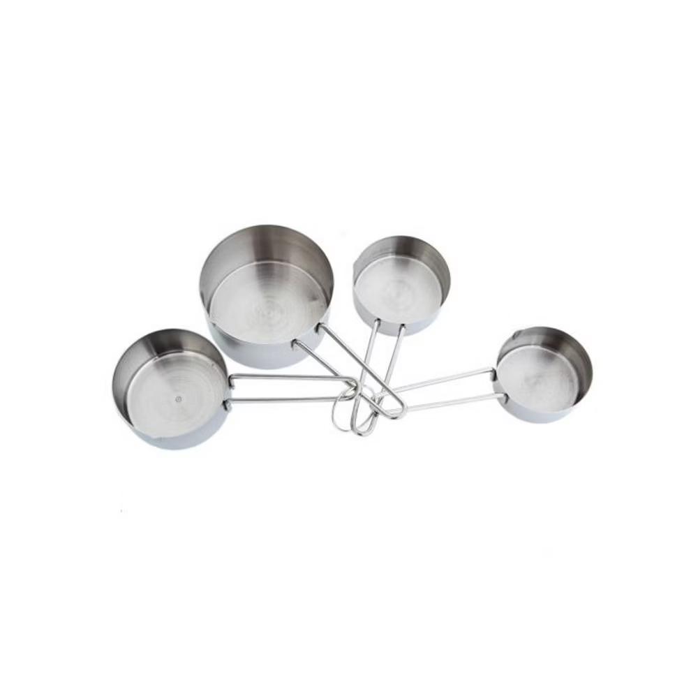 Winco Measuring Cup Set, 4pcs Set, Wire Handle, Stainless Steel - Image 4