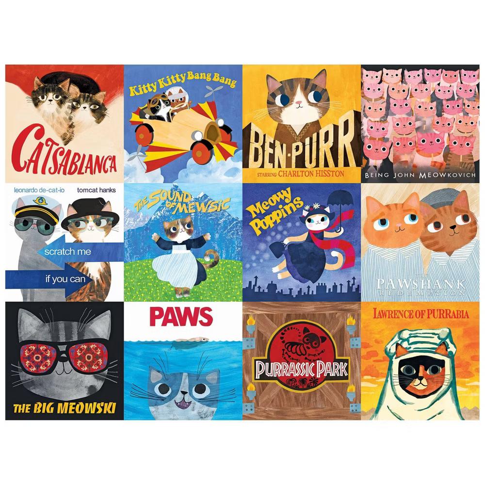 Planet Cat 300pc - Movie Cats Jigsaw Puzzle - Image 2