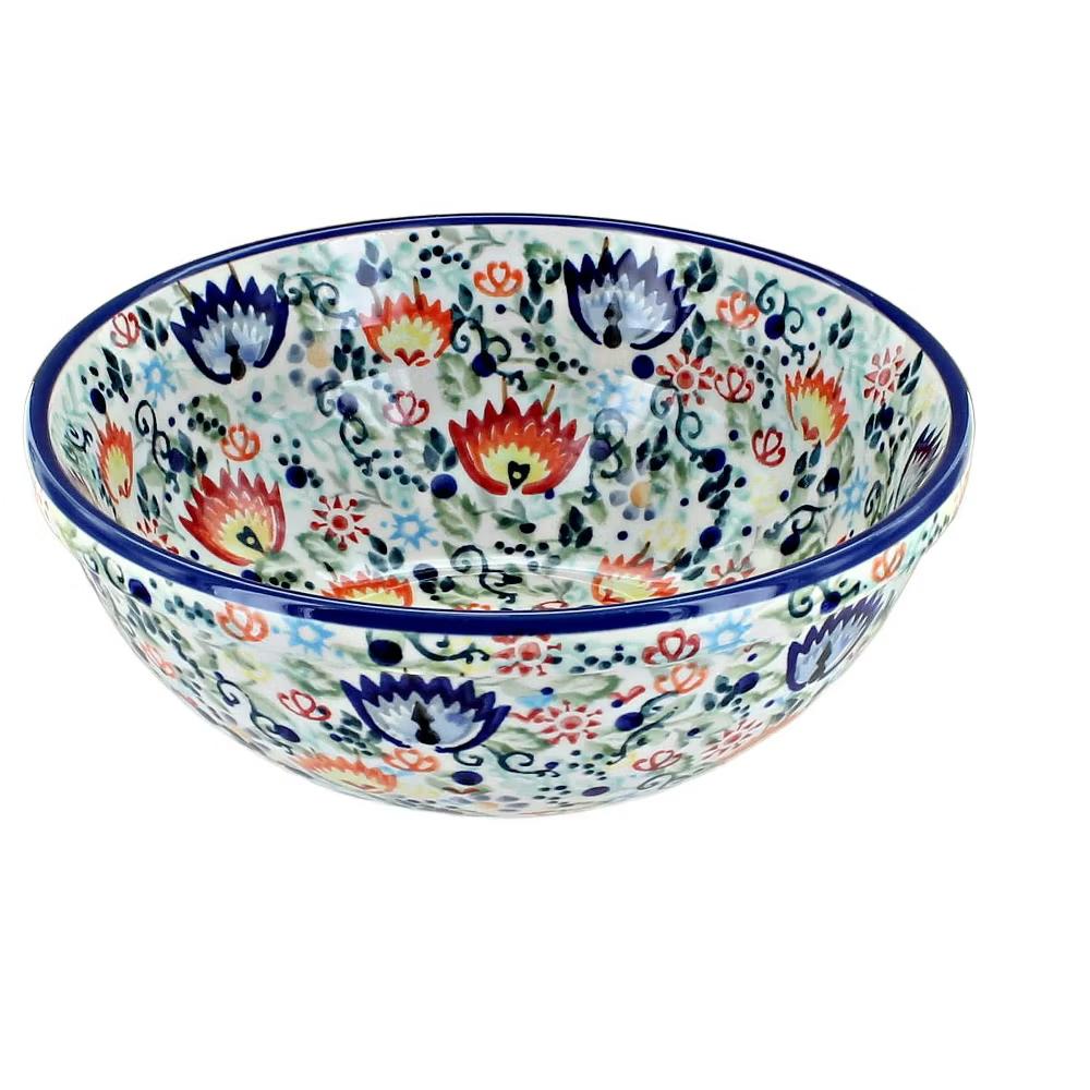 Blue Rose Polish Pottery Manufaktura Cereal Bowl - Image 17