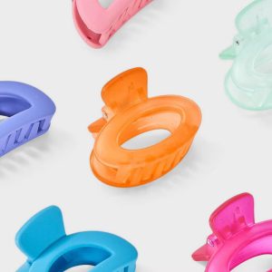 Claw Hair Clips - 6pk