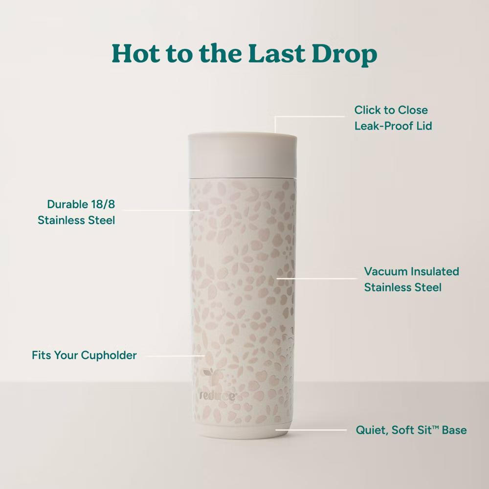 Reduce 16oz Perk Insulated Stainless Steel Leak Proof Coffee Tumbler - Image 9