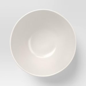 22.5 fl oz Stoneware Aralia Organic Cereal Bowl Sour Cream