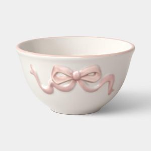 6.37 fl oz Stoneware Bow Mini Bowl