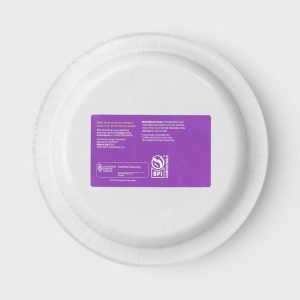 Ultra Disposable Plates 8.5" - Greenery - 36ct