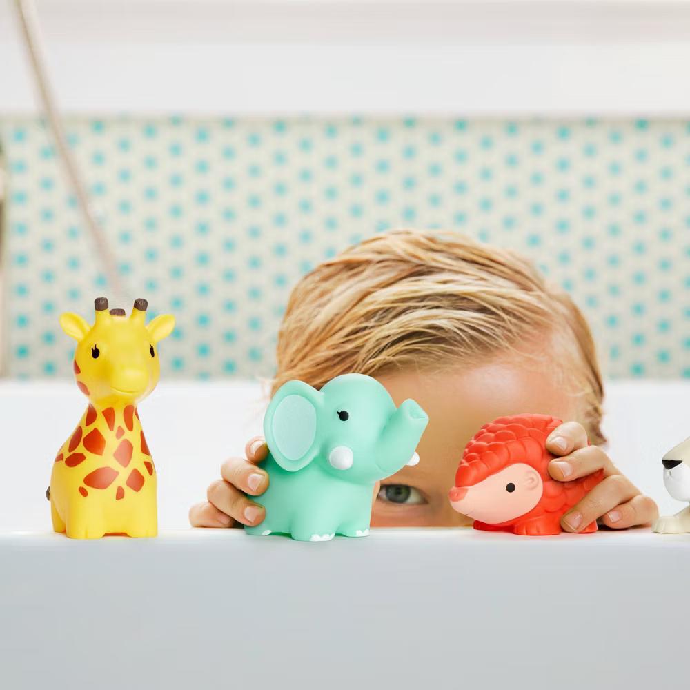 Wild Animal Bath Toy Squirts - 8pk - Image 5