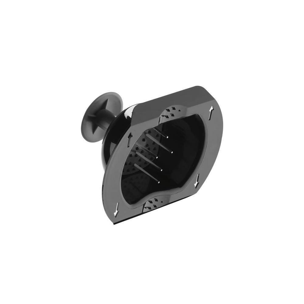 V-Blade Mandoline: Stainless Steel & Plastic Slicer, 2 Blades, Soft-Grip Handle, Freestanding, Black - Image 2