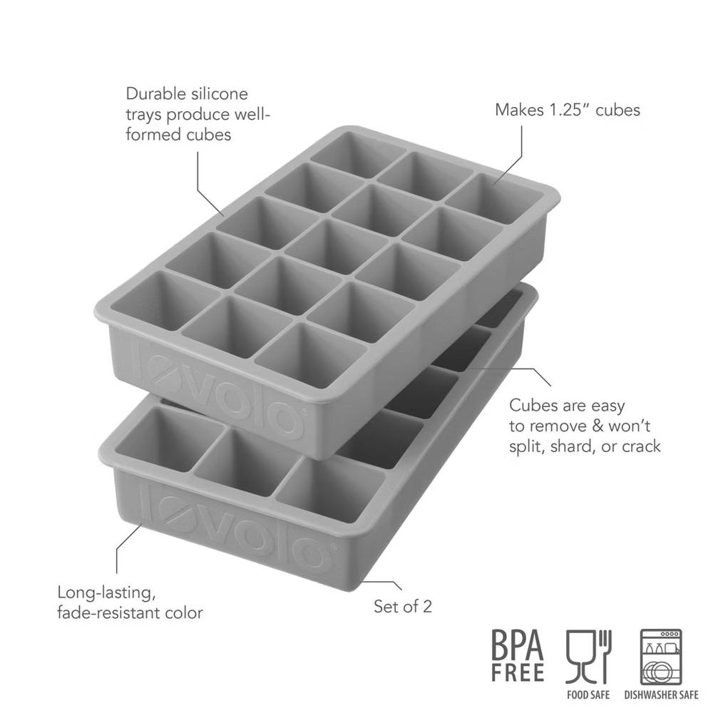Set of 2 Perfect Ice Cube Trays - Image 13