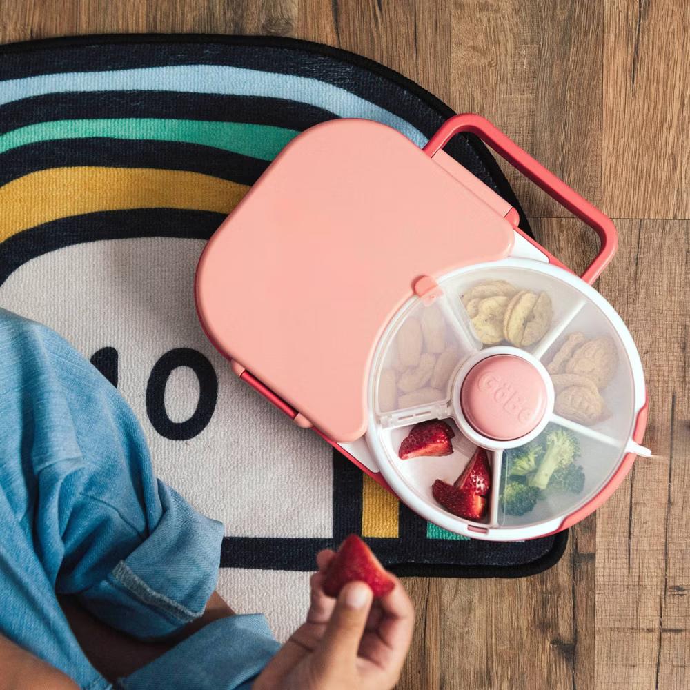 GoBe Kids' 2-in-1 Bento Style Lunchbox with Small Snack Spinner Flip - Image 14