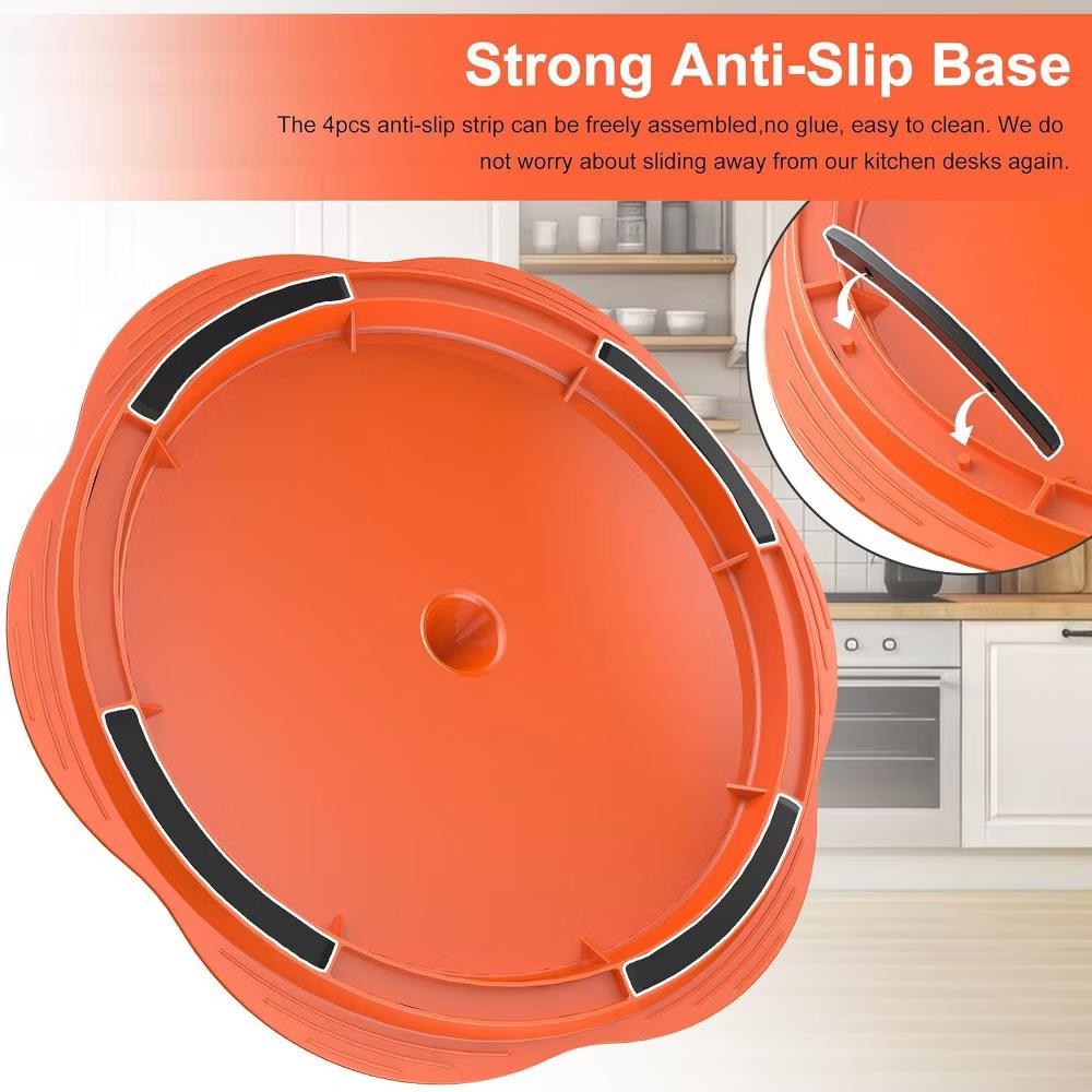 Maison Large Chicken Breast Shredder Tool Twist Black Orange & Red - Image 10