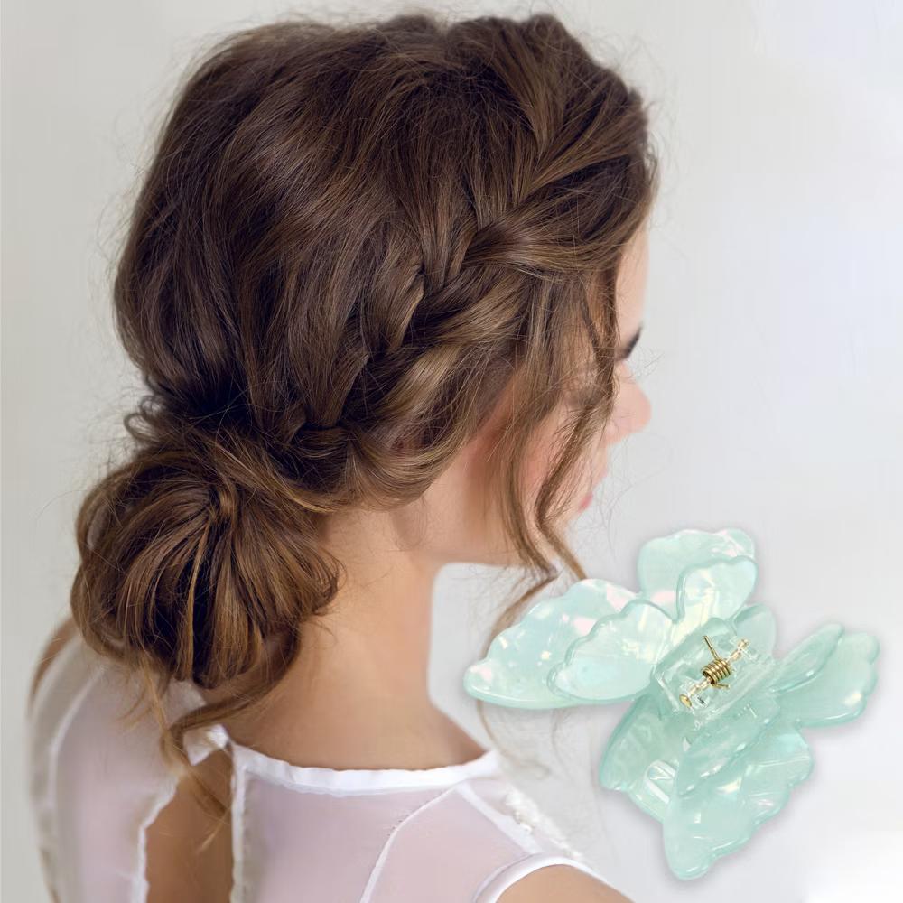 Women's Fashion Butterfly Hair Clip 2.76"x2.52"x1.42" 1 Pc - Image 9