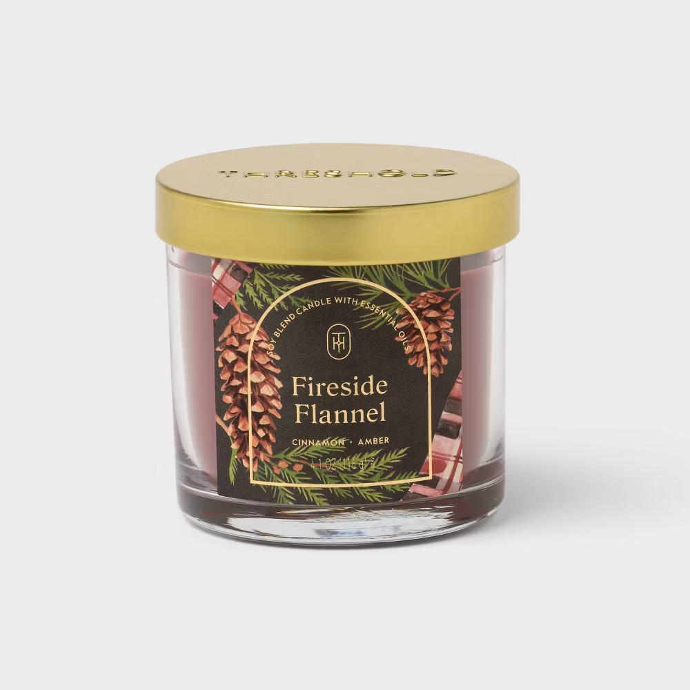 2 Wick Glass Jar Candle with Lid 15.1oz - Image 59