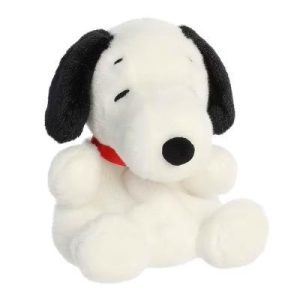 Mini Palm Pals Snoopy Peanuts Adorable Stuffed Animal White 5"
