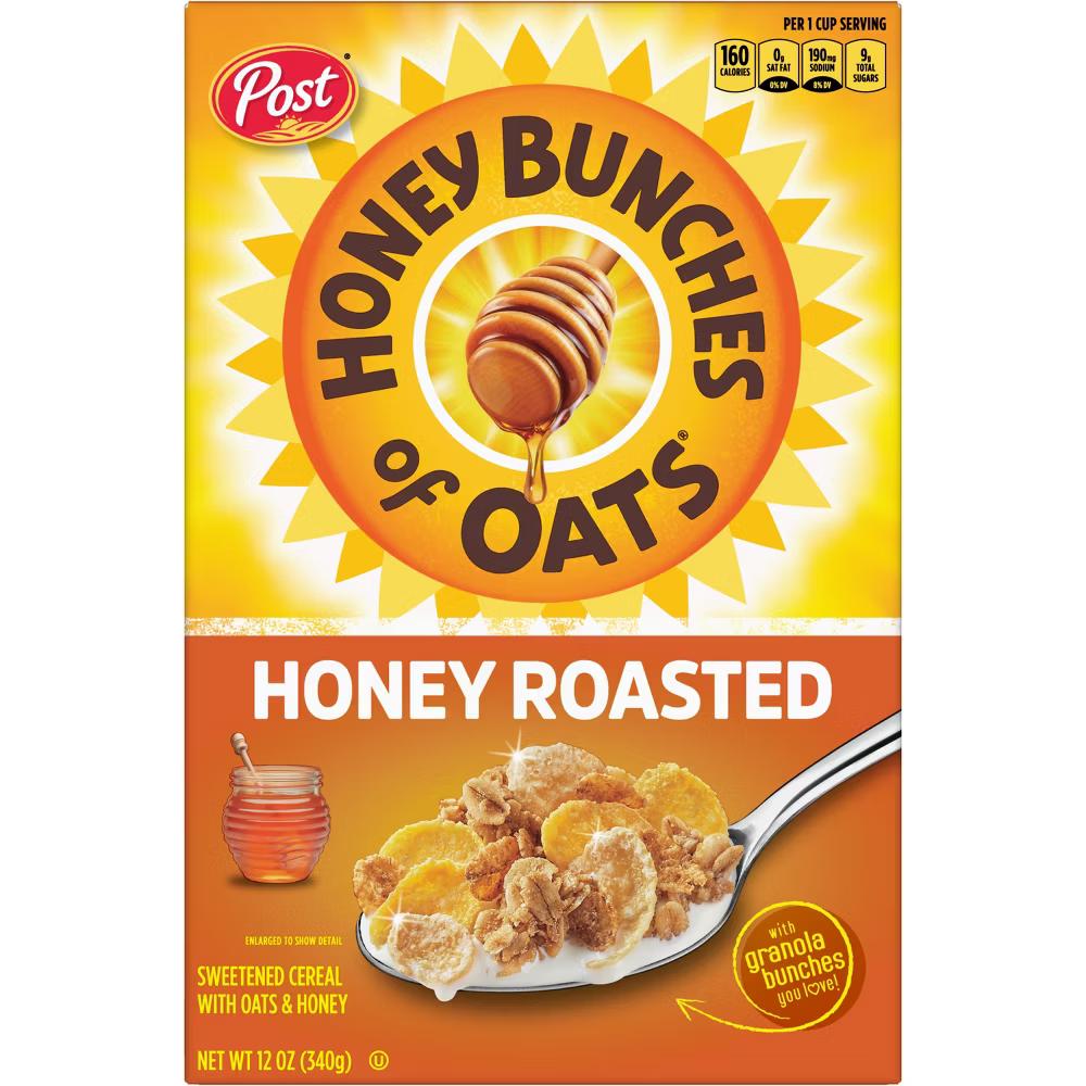 Honey Bunches of Oats Breakfast Cereal