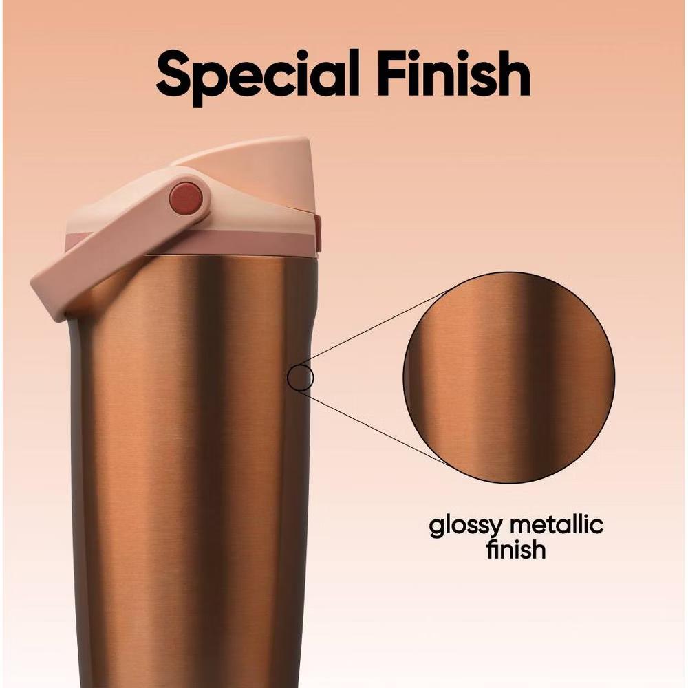Stainless Steel FreeSip Sway Water Bottle - Image 68