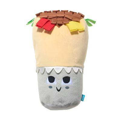 Burrito Dog Toy - Benny Bean Burrito: Squeaks, Crinkles, Snuffle Mat, Chewable - Image 4