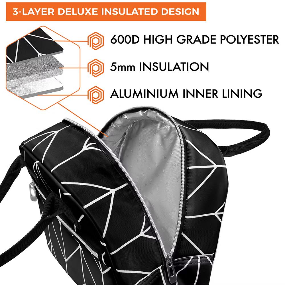 Insulated Lunch Box Women, Cooler Bag Tote Girls Kids Teen Adult, Soft Reusable Thermal Meal Prep Purse - Image 18