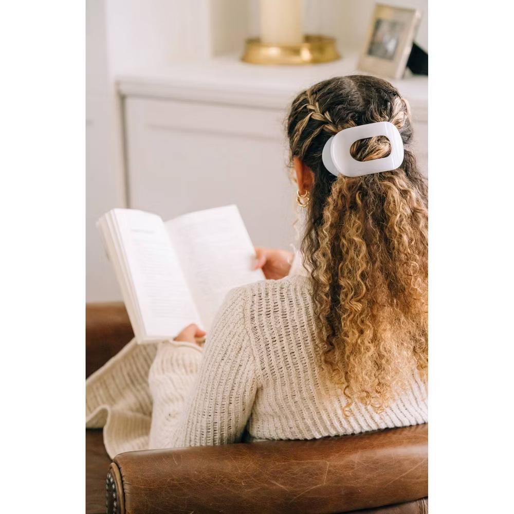 Teleties Large Flat Round Hair Clip - Image 10