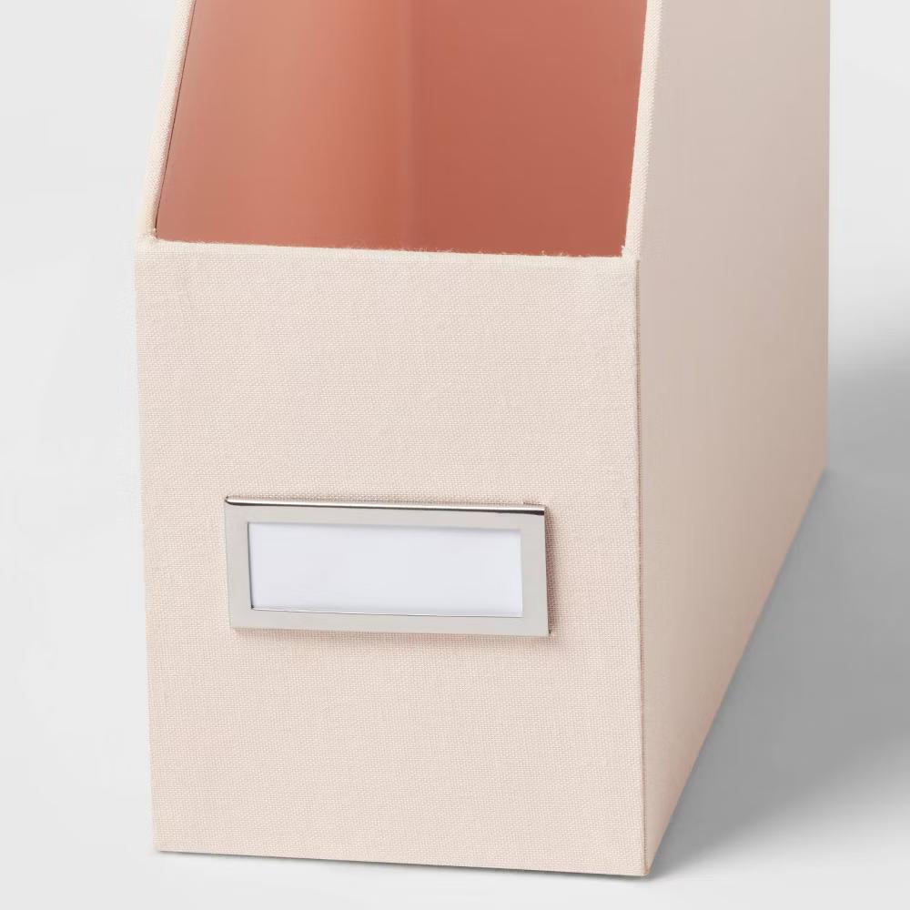 Canvas Magazine File Holder and Organizer - Image 7