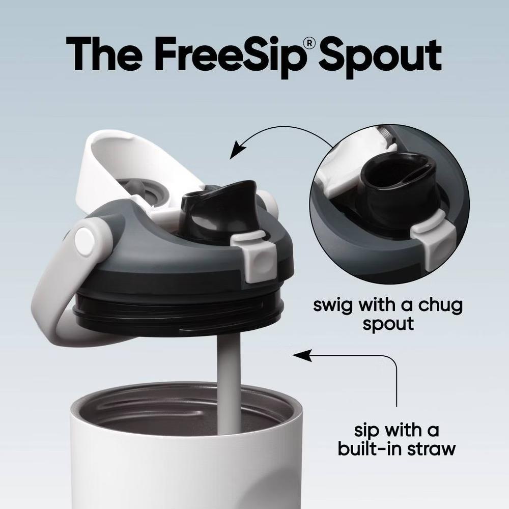 Stainless Steel FreeSip Sway Water Bottle - Image 20