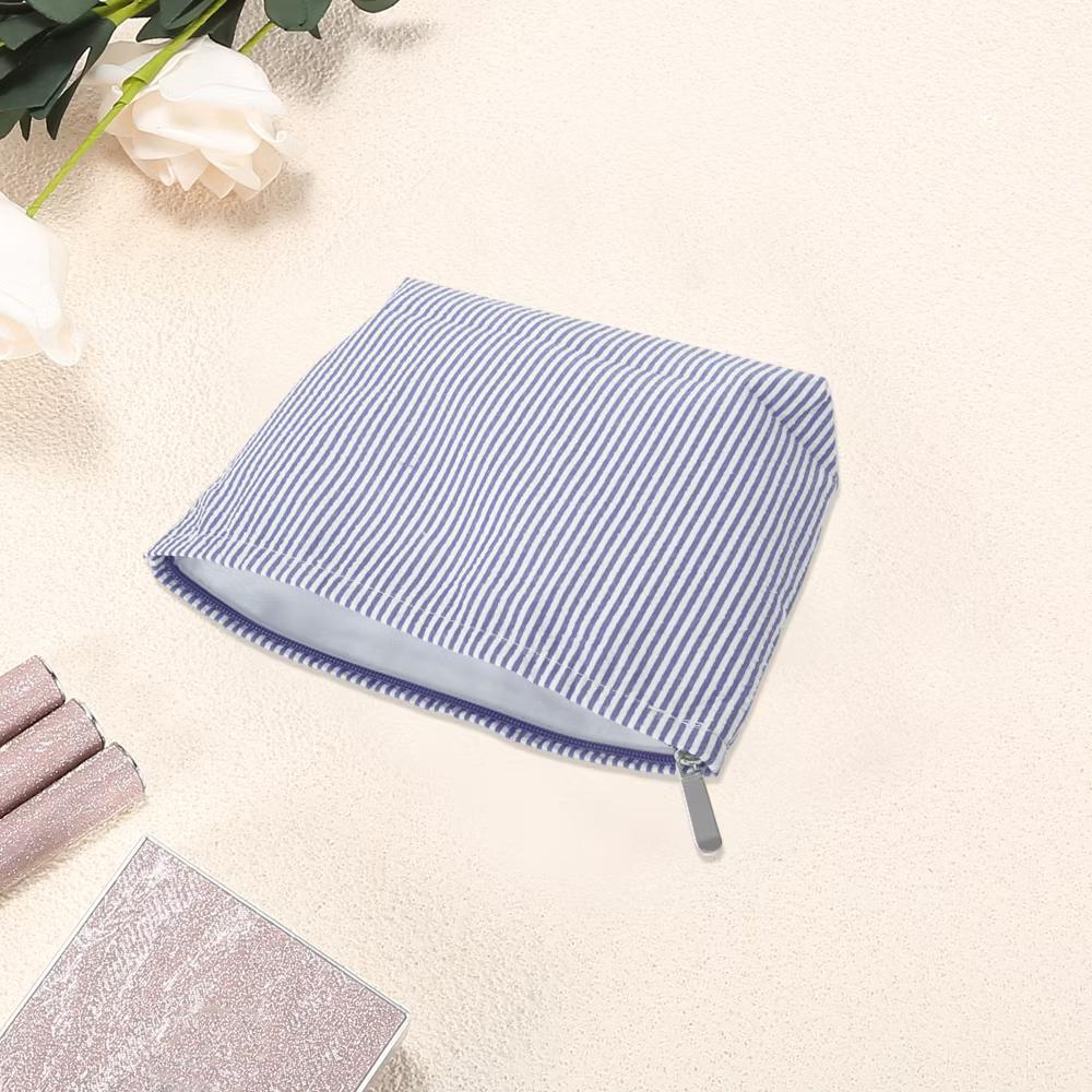 Seersucker Stripes Makeup Bag 1 Pc - Image 18