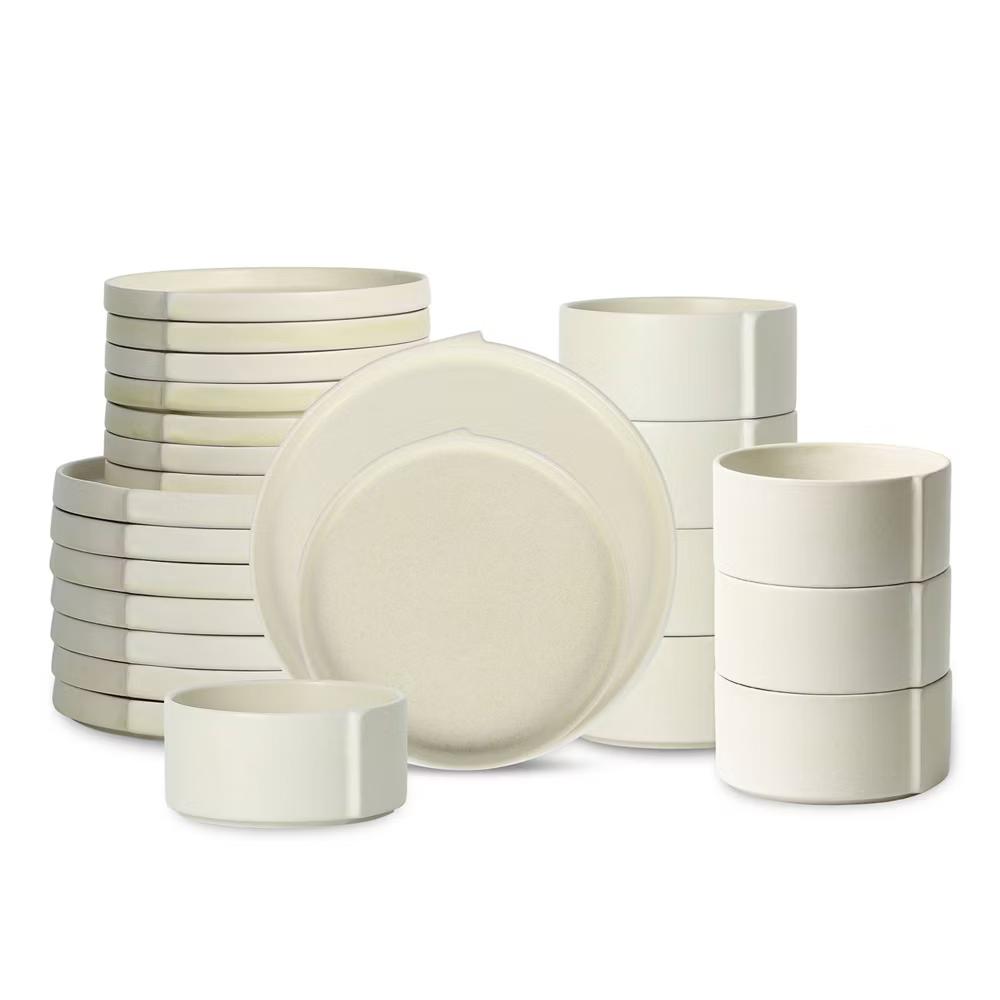 24pc Bao Stoneware Dinnerware Set - Image 24